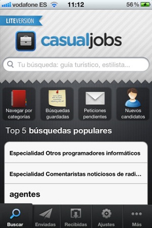 casual jobs app empleo