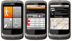 'On the Bus', una app para facilitar el transporte a discapacitados 