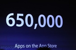 La App Store supera las 650.000 aplicaciones