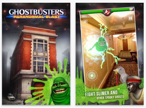 Ghostbusters Paranormal Blast: Caza fantasmas en realidad aumentada en tu iPhone o iPad