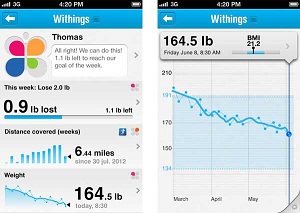 withings health companion app