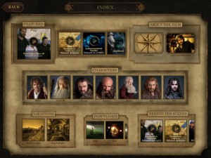 Ya está aquí la aplicación oficial de El Hobbit para iPhone e iPad