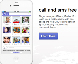Llamadas gratis a cualquier teléfono gracias a la app de Pinger