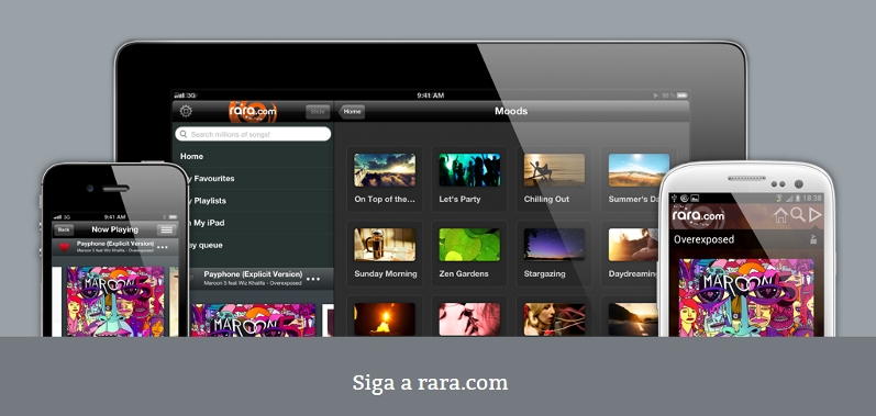 Rara.com llega a iPhone, iPad y Windows 8