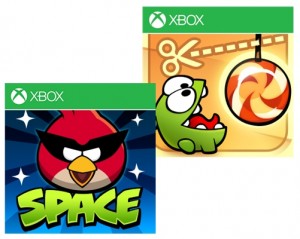 Angry Birds Space y Cut The Rope llegan a Windows Phone