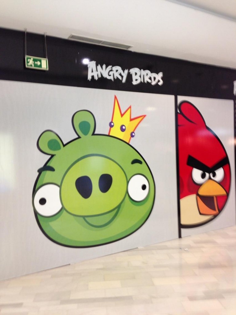 La primera tienda española de Angry Birds se abrirá en La Vaguada