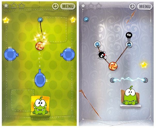 Angry Birds Space y Cut The Rope llegan a Windows Phone