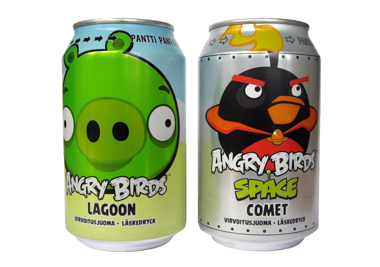 La soda de los Angry Birds ya es la bebida más vendida en Finlandia