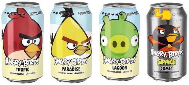 La soda de los Angry Birds ya es la bebida más vendida en Finlandia