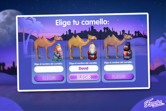 3 apps navideñas para cuidar el camello de nuestro Rey Mago, saber dónde está Papá Noel o elaborar felicitaciones personalizadas
