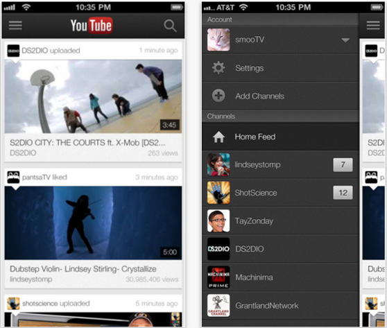 Google presenta la nueva app de YouTube para iPad