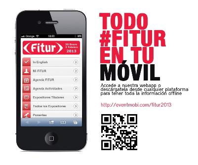 Descubre FITUR 2013 a través de su app oficial... o alguna de las oficiosas