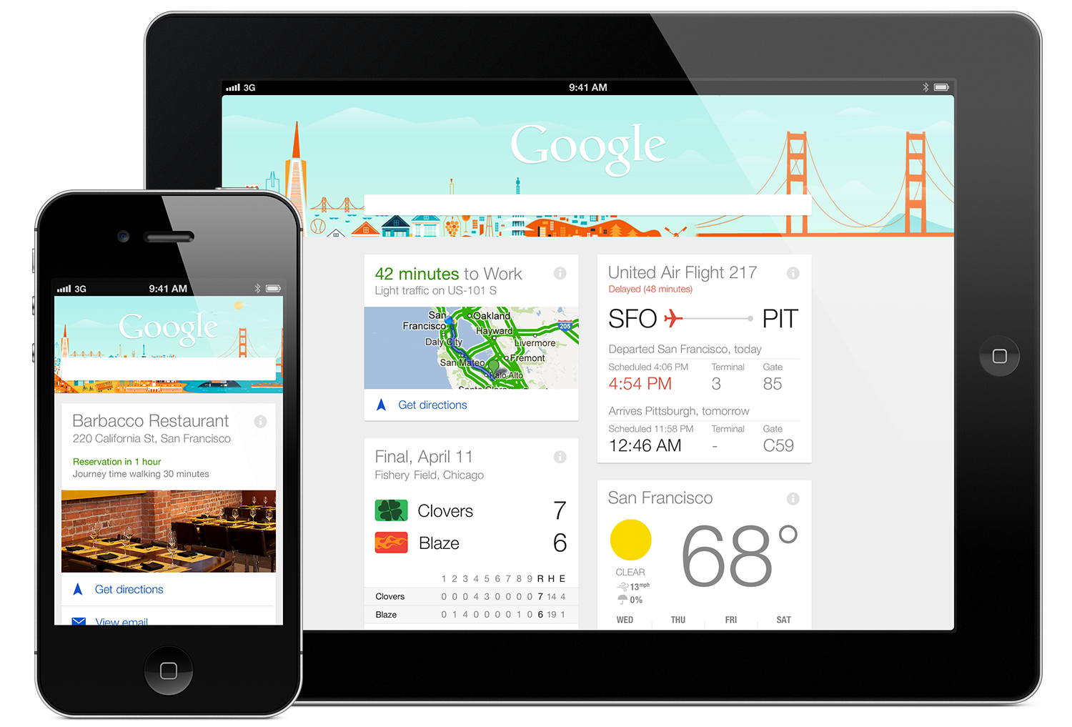 Google Now ya está disponible para iPhone e iPad