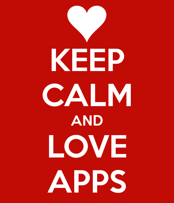 Keep Calm And Love Apps