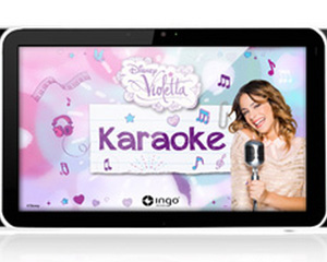 Una tablet y una app para imitar a Violetta, el popular personaje de Disney