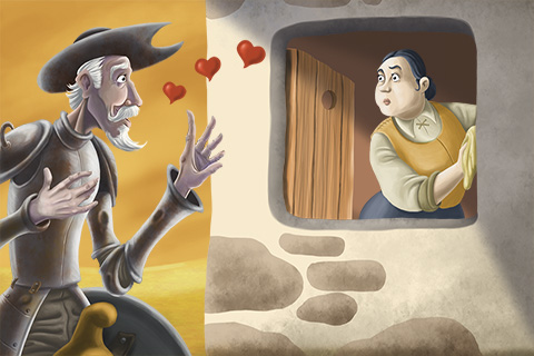 Corresponsal Abuelos visitantes grandioso Las aventuras de Don Quijote, una app educativa que acerca a los niños la  obra de Cervantes : Applicantes – Información sobre apps y juegos para  móviles