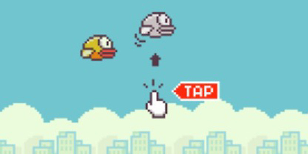 Aguantar 20 minutos en Flappy Bird como requisito para un puesto de trabajo