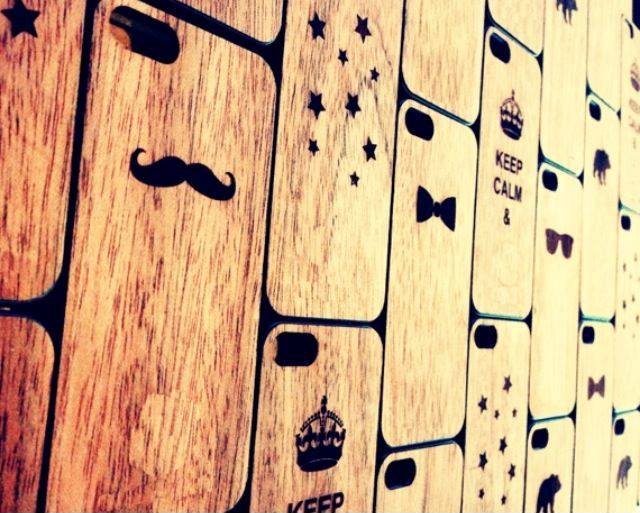 Fundas de madera iPhone