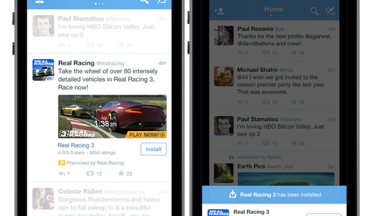 Mobile App Promotion, la herramienta de Twitter para promocionar aplicaciones