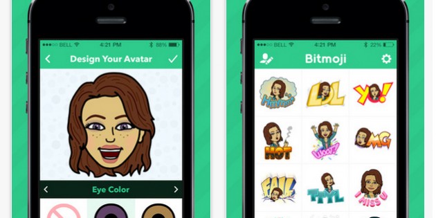 Bitstrips lanza Bitmoji, para llevar tu avatar comiquero al mundo de los emojis