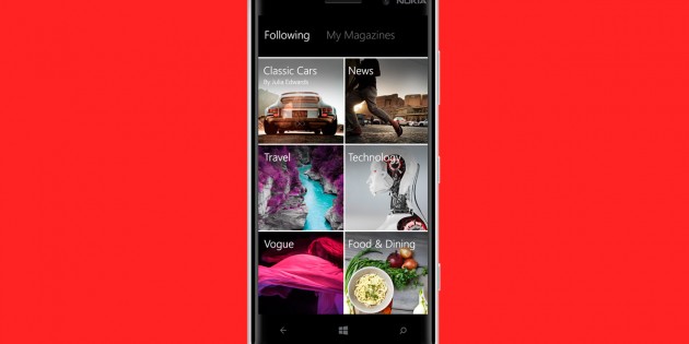 Ahora sí, Flipboard ha aterrizado en Windows Phone 8