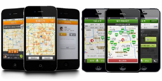Fusión entre las apps de taxis chinas: Kuaidi Dache y Didi Dache serán una
