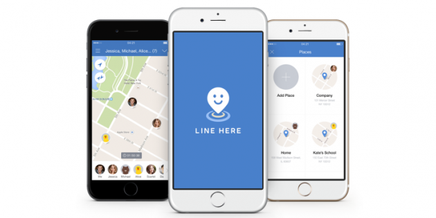 Line lanza una app para decir dónde estás