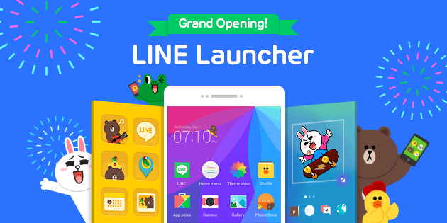 Line lanza un launcher para Android
