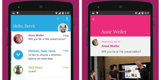 Microsoft lanza una versión de Send para Android