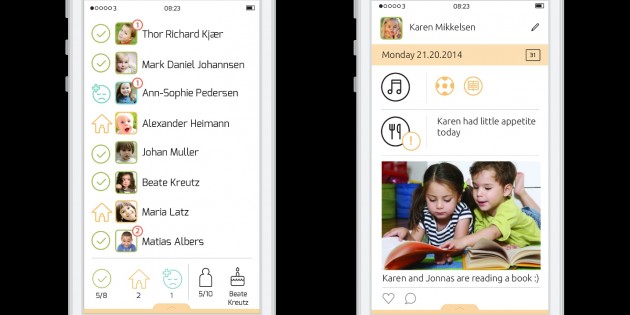 Kidsy, la app que permite a los padres comunicarse con los educadores