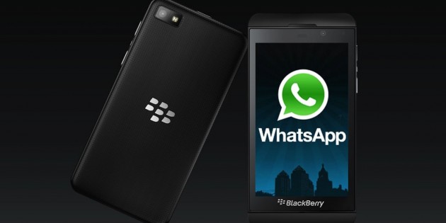 WhatsApp dice adiós a BlackBerry