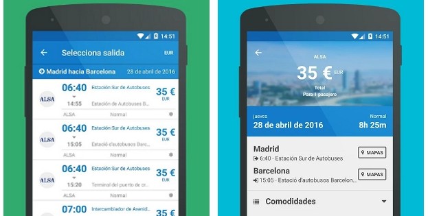 Busbud, la app para encontrar los billetes de autobús más baratos