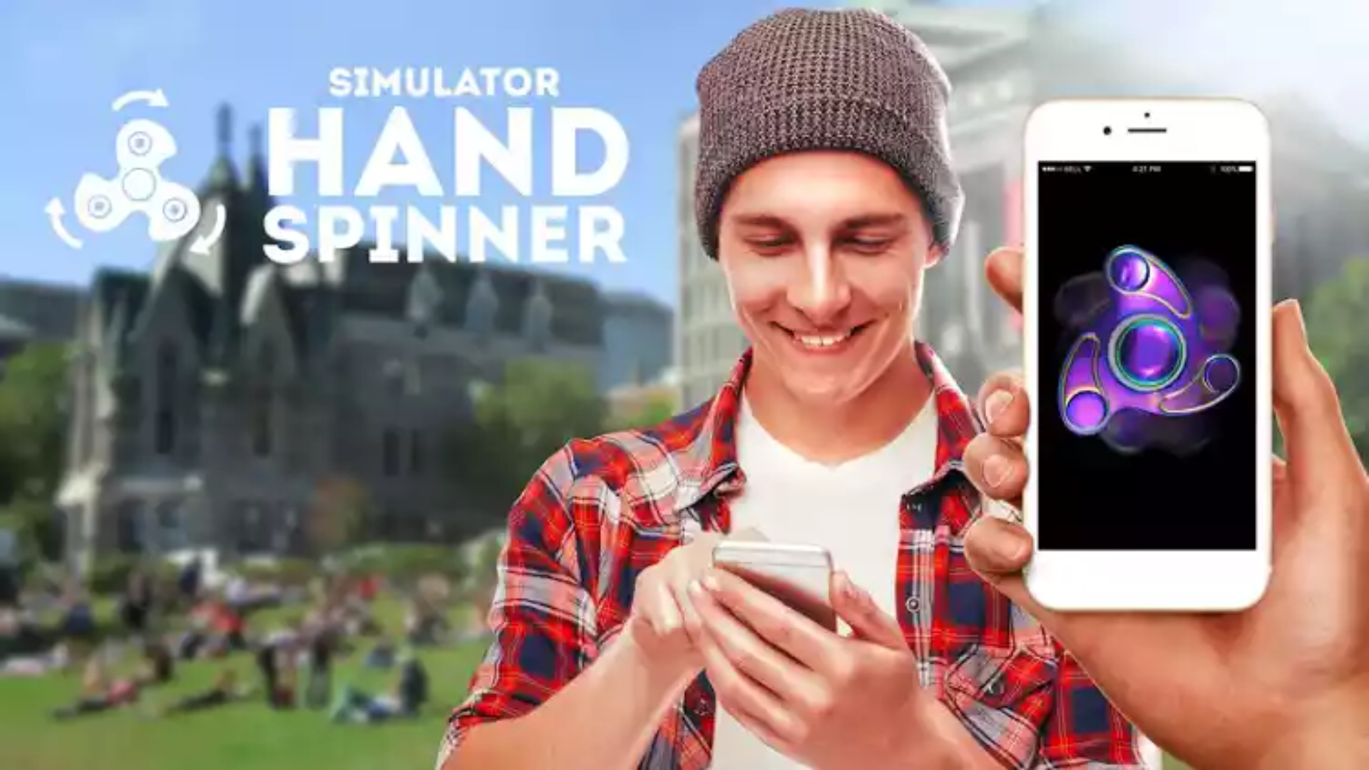 Una app lleva los fidget spinners a los smartphones