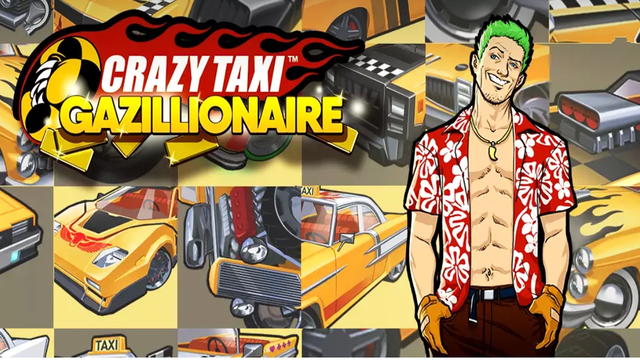 Los taxistas se vuelven aún más locos con Crazy Taxi Gazillionaire