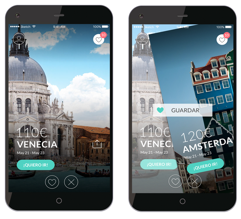 La nueva app de El Viajero Fisgón permite buscar viajes de fin de semana
