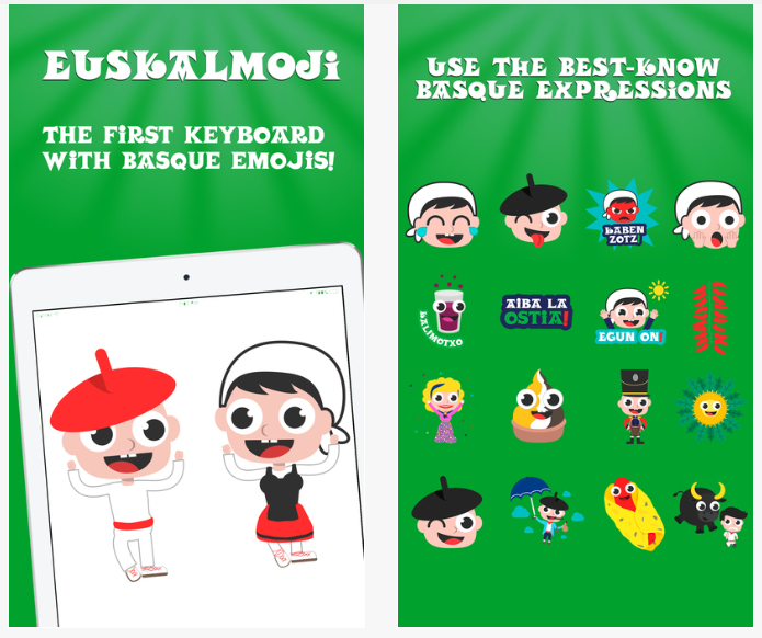 Euskalmoji, el teclado con emoticonos vascos que hace furor en Google Play