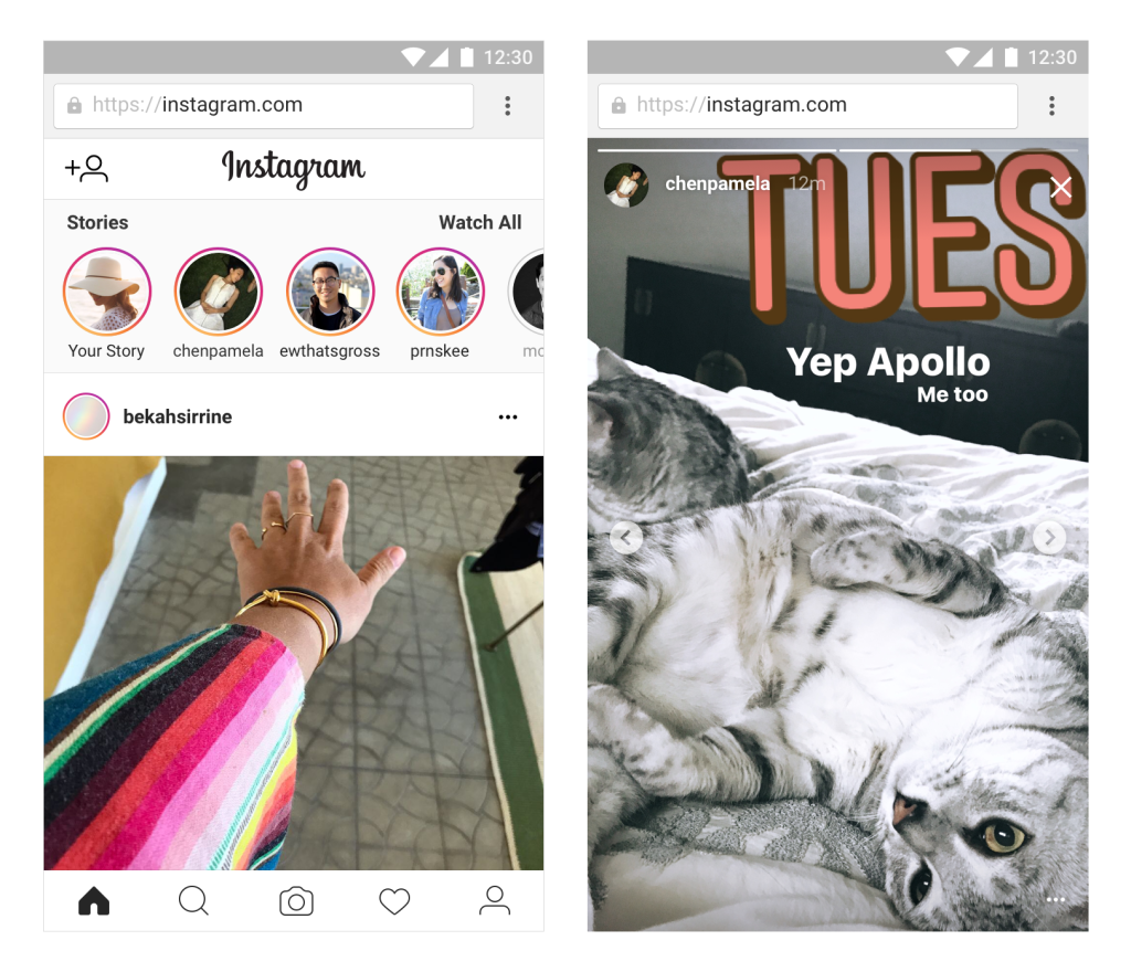 Las Instagram Stories también estarán disponibles en la versión web de Instagram