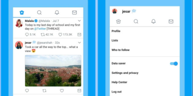 Twitter está probando una versión Lite de su app