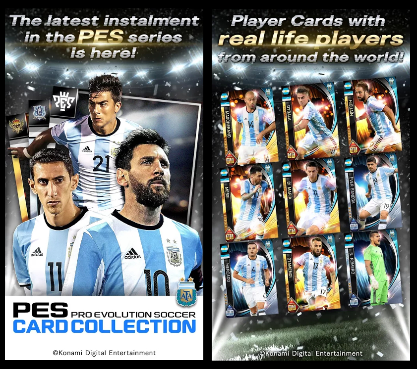 PES Card Collection, el juego de cartas para los futboleros