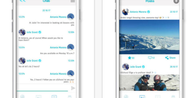 uSchuss!, de app para encontrar monitores de esquí a red social