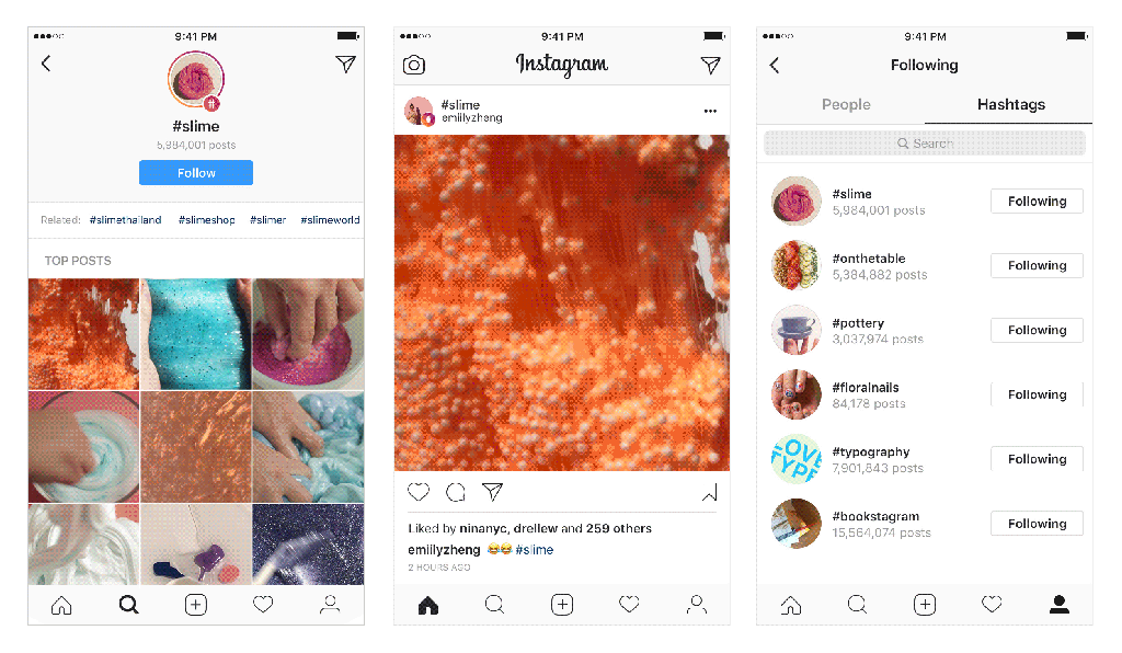 Ya puedes seguir hashtags específicos en Instagram