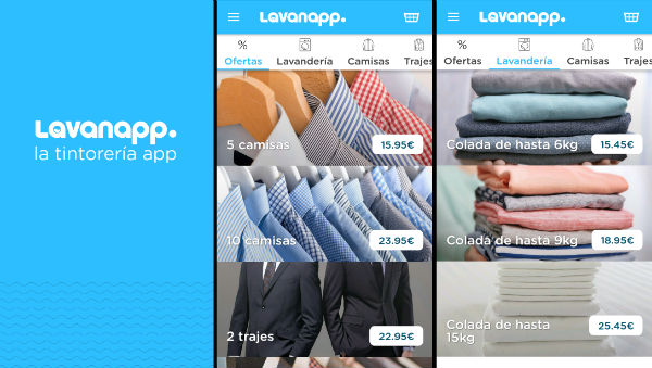 Lavanapp, una lavandería y tintorería en tu móvil