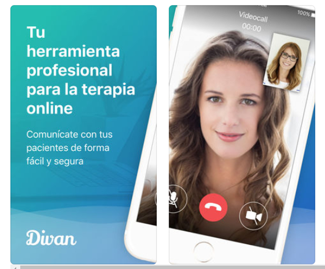 Divan, una app para que los psicólogos hagan terapia online de forma segura