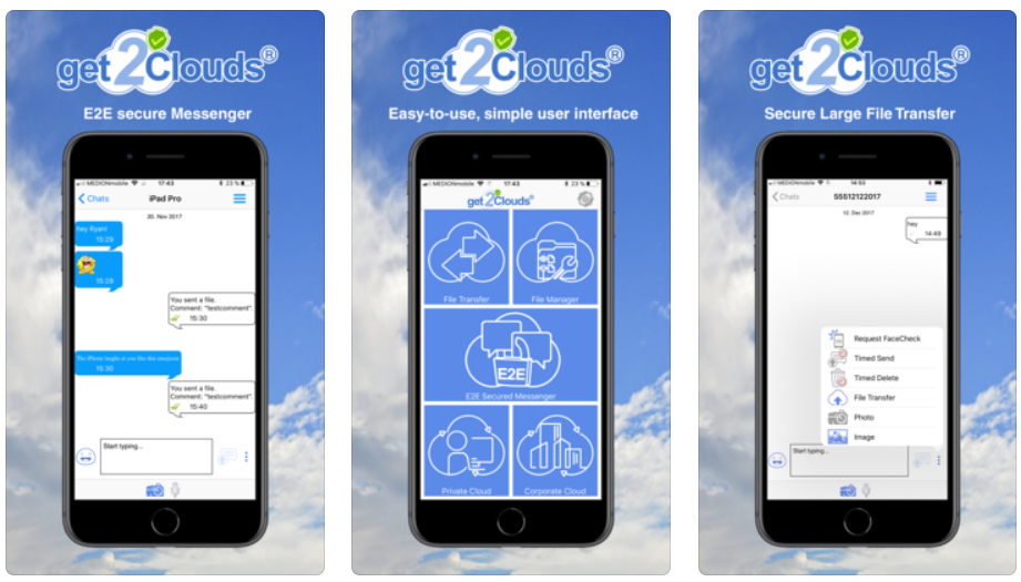 get2Clouds, la app para transferir archivos en la nube con seguridad