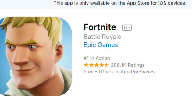 Fortnite ya se puede descargar en la App Store sin invitación