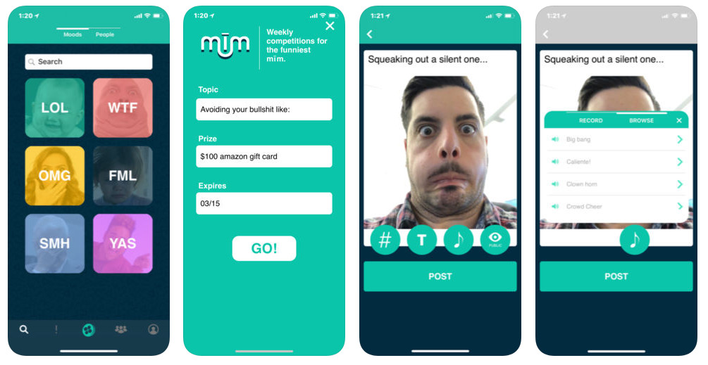 Mim, la app para crear GIFs personalizados con tu cara que ha batido records