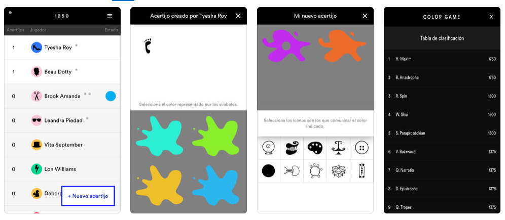 Color Game, una app para entender la construcción y evolución de las lenguas