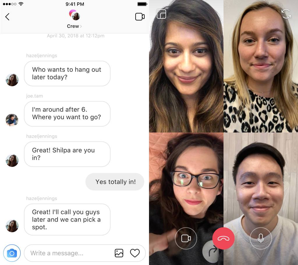 Instagram incorpora videollamadas y se abrirá a los desarrolladores