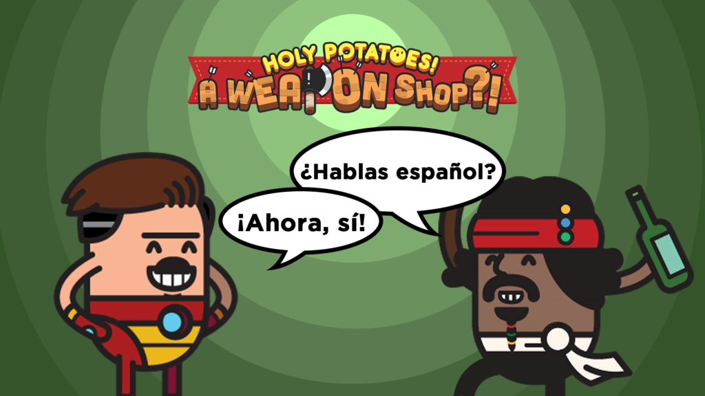 Holy Potatoes! A Weapon Shop?!, ya disponible en castellano