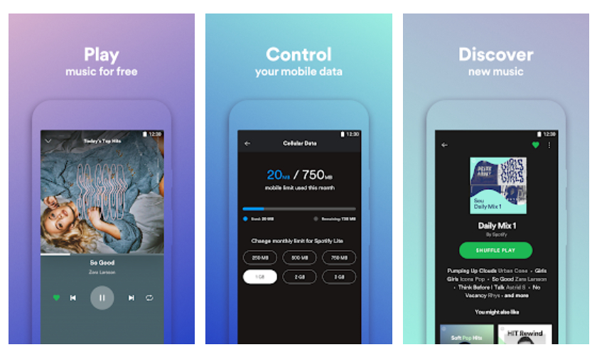 Spotify lanza una aplicación Lite, aunque llena de restricciones